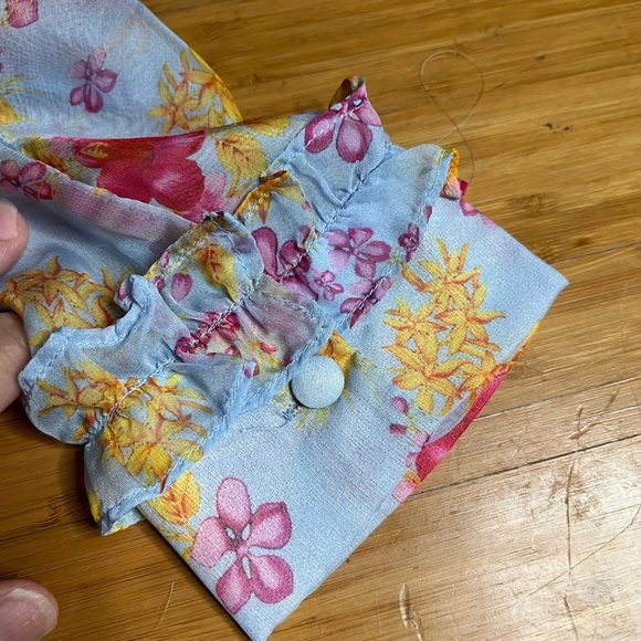 GUC Dodo Bar Or- Margarita Dress in Blue. Size US 2/4 - Picture 8 of 12